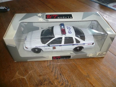 UT Models 1:18 Diecast 1996 Chevrolet Caprice Brossard Quebec Police Car - Image 1 of 4