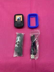 Reproductor multimedia digital SanDisk Clip Sport 8 GB negro reproductor de MP3 2000 canciones probado - Imagen 1 de 5
