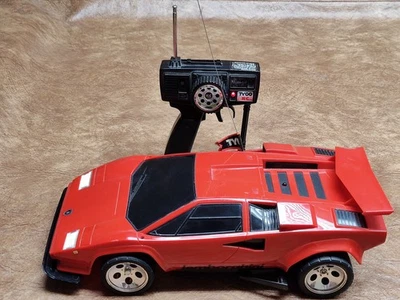 VINTAGE TYCO LAMBORGHINI RC - RED - 27 MHz - PARTS OR REPAIR - WORKS!  (#3) - Image 1 of 4