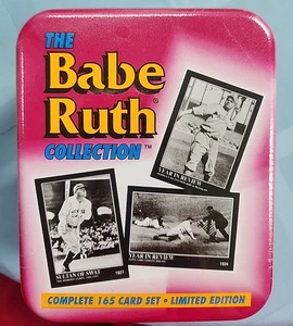 1992 The Babe Ruth Collection Complete 165 Card Set in Tin New and Sealed - Picture 1 of 4