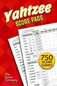 Yahtzee Score Pads : 125 Sheets for Scorekeeping - Yahtzee Score - Picture 1 of 2
