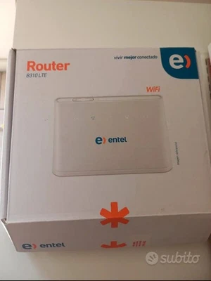 Huawei 4G Router 2 LTE CAT4 B311-221 weiss sehr gut - Immagine 1 di 2