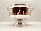 Garrard Plate London Schüssel versilbert Blumentopf Vintage