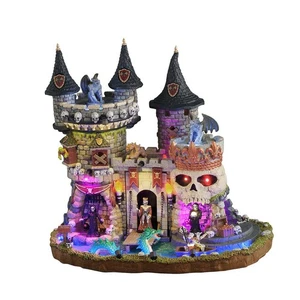 Lemax 2025 Spooky Town Halloween Village Medi-Evil Castle 55302 Brandneu - Bild 1 von 1