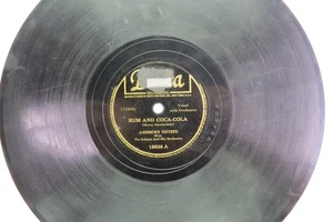 Andrews Sisters - DECCA 18636 - Rum And Coca-Cola & One Meat Ball - Foto 1 di 2