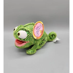 Peluche Rapunzel Pascal de Disney sobre Hielo 9" Peluche Verde Metálico con Etiqueta - Imagen 1 de 11