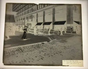 1911 Glass Negative New York City H & M 32nd St 6th Ave Large Format 8x10 LS - Picture 1 of 10