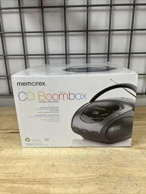 Memorex MP8211GP CD/Line-in MP3/CD-RW Reproducción/Radio/Boombox Nuevo Antiguo Stock Foto 1 de 4