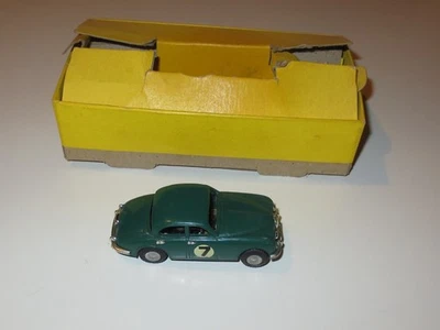 SEDÁN TRIANG MINIC AUTOPISTAS RALLY VERDE JAGUAR 3.8 VINTAGE TEMPRANO CON CAJA DE JUEGO Foto 1 de 2
