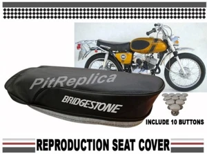 FUNDA ASIENTO BRIDGESTONE TMX100 1970 '70 1971 '71 [ZAOEL] - Imagen 1 de 6