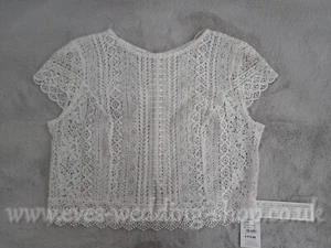 Bianco Evento Crochet Boda Chaqueta Reino Unido 12 - Imagen 1 de 3