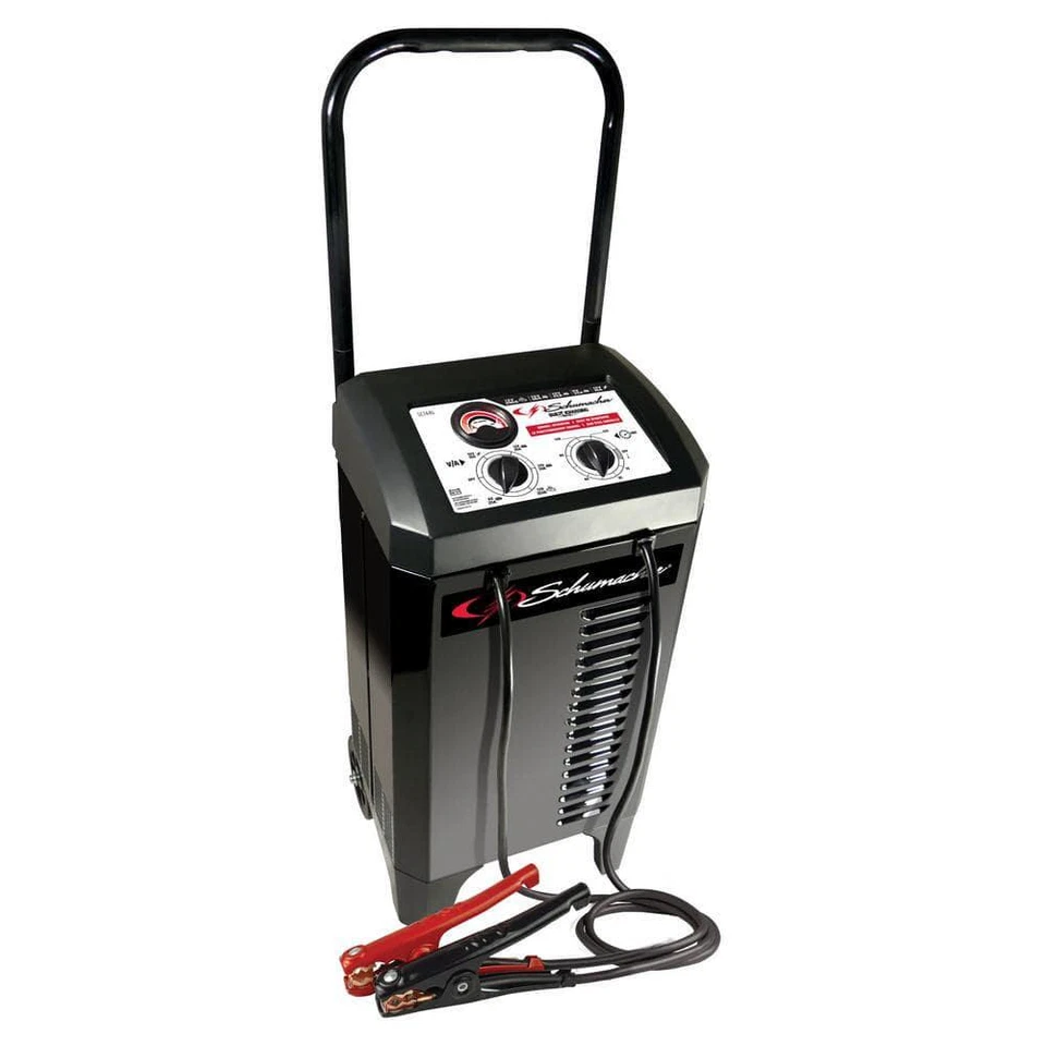 Manual Wheel Battery Charger 10/25/50/250A 6/12V Powerful Timer Amperage Setting - Image 1 of 4
