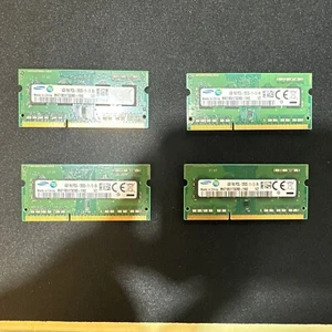 (4x 4GB) Samsung 1Rx8 PC3L-12800S DDR3-1600 Laptop RAM SODIMM M471B5173DB0-YK0 ~ - Picture 1 of 8