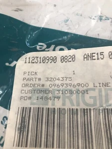 OEM frigidaire washer check valve original part# 3204375 #h6a - Picture 1 of 1