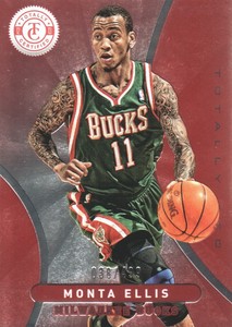 2012-13 Totally Certified Basketball Red #61 Monta Ellis /499
