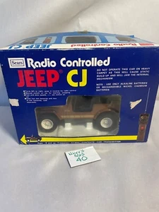 Vintage 1970’s Sears #49-54332 radio controlled Jeep CJ needs serviced - Picture 1 of 10