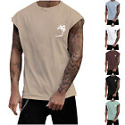 Men's Summer Loose Size Trendy Sleeveless Sports Home Sleeveless T Shirt