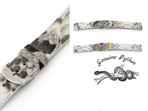 Uhrenarmband Echt Python Snake Schlange Leather exotic 18 , 20 , 22 de - Picture 1 of 9