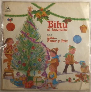 TIN TAN - BIKU EL LEONCITO - 1972 MEXICAN 7" SINGLE PS, PROMO, CHILDREN - Picture 1 of 4