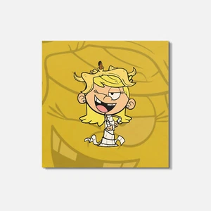 The Loud House Cartoon Lola 4'' X 4'' Square Wooden Coaster - Picture 1 of 3