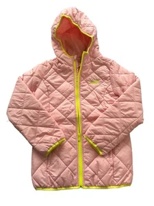 PUMA Girl's Packable Quilted Jacket Crystal Rose Size X-Large ( 16 ) - Picture 1 of 5