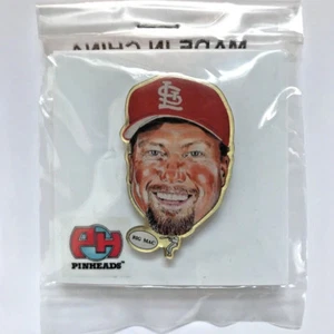 Alfiler de solapa PinHeads Mark McGwire St. Louis Cardinals - Imagen 1 de 2