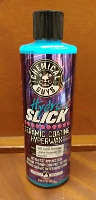 NUEVO Chemical Guys HydroSlick Hydro Slick Recubrimiento Cerámico SIO2 Hyper Wax 16oz Foto 1 de 3