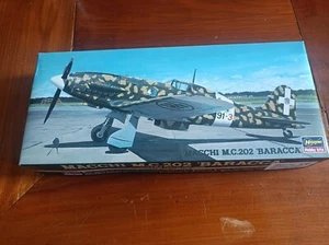 Hasegawa Macchi Mc 202 Baracca 1/72 Regia Aeronautica new Sealed Sigillato - Foto 1 di 1
