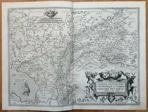 Ortelius Original Karte Belgien Geldern Kleve - 1573 - Picture 1 of 2