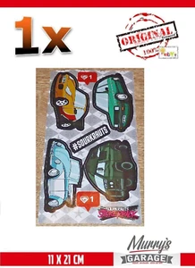 SOURKRAUTS 7er Aufkleber Sticker Set Decal sheets Tuning Wörthersee GTI VR6 GTD - Picture 1 of 3