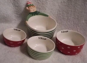 Misurini ELF Natale Holiday Time misure graduate ceramica smaltata - Foto 1 di 10