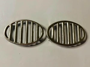 VW Fender Horn Grill Grille 2 ea T1 Type 1 1946-1967 PAIR Volkswagen Bug Beetle - Picture 1 of 5