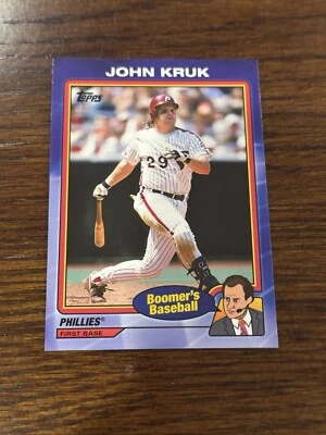 2024 Topps X Chris Berman Boomers Baseball #30 John Kruk Phillies - Image 1 of 2