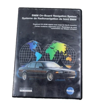 BMW E38 E39 E46 E53 X5 750IL 330I NAVIGATION ON BOARD SYSTEM MAP 6 CD DVD 2001.1 - Image 1 of 4