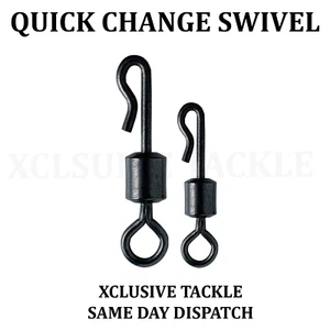 Quick Change Swivel - 2 Szies - Carp Fishing Swivels Carp Tackle - Picture 1 of 2