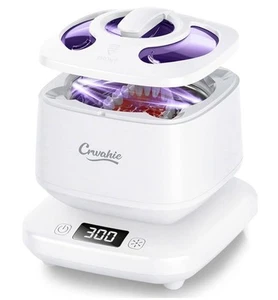 45kHz Ultrasonic Denture & Retainer Cleaner Machine - Professional Multi-Use Cle - Picture 1 of 6