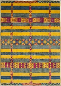 Traditional Hand-knotted Carpet 9'10" x 13'10" Wool Area Rug - Picture 1 of 4
