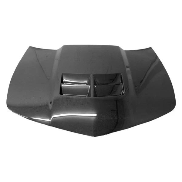 For Chevy Camaro 10-15 VIS Racing 10CHCAM2DZL1-010C ZL1 Style Carbon Fiber Hood - Image 1 of 1