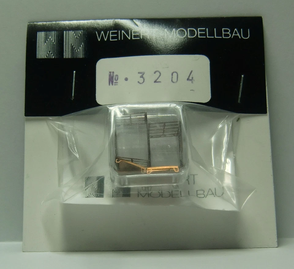 Weinert 3204 H0 Boxpalette, 2 Stück H0 + Neu - Bild 1 von 1