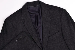 J. Blazer CREW Ludlow lana carbón para hombre 38R - Imagen 1 de 13