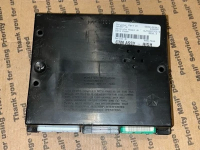 56021223AJ  1999 Dodge Dakota  PL PW 4X4 Automatic Body Control Module BCM CTM - Image 1 of 4