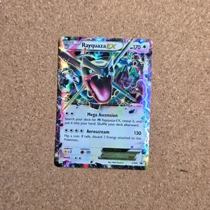 #1 Pokémon Rayquaza EX (Brillante) XY69 XY Holo Promo Pokemon Tarjeta Rara *B1 - Imagen 1 de 3