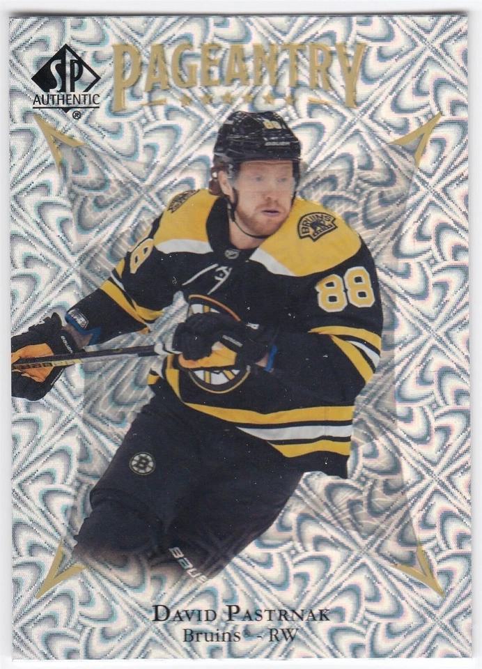 2021-22 UD SP Authentic Pageantry DAVID PASTRNAK #P-14 Boston - Image 1 of 1