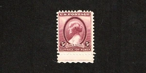 1936 U.S. COMMEMORATIVE 3c Vio Susan B Anthony SUFFERAGE Sc#784 M/NH/OG GEM - Picture 1 of 1