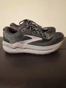 Zapatos para correr Brooks Ghost Max 2 ébano/dulce lavanda/aleación para mujer talla 7  - Imagen 1 de 11