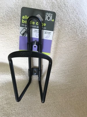  Delta Alloy Bottle Cage Bicycle Riding Water Bottle Holder Aluminum New  - Image 1 of 4