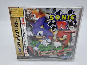 Sonic R Japan Version Sega Saturn Brand New Sealed - Picture 1 of 7