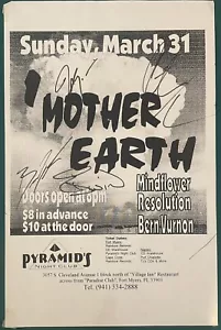 I Mother Earth Band Signed Autographed 11x17 Poster - Picture 1 of 1