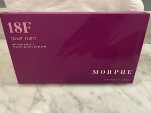 MORPHE ~ 18F TALKIN’FLIRTY ARTISTRY EYESHADOW PALETTE ~ BNIB - Picture 1 of 5