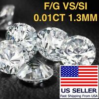 Details about  / 2.0 mm  0.03 ct Round Brilliant Untreated Loose Natural Melee Diamond SI2 I